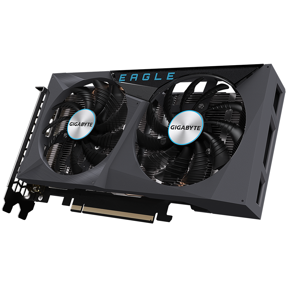 Card màn hình VGA GIGABYTE GeForce RTX 3050 EAGLE OC 6G (GV-N3050EAGLE OC-6GD)