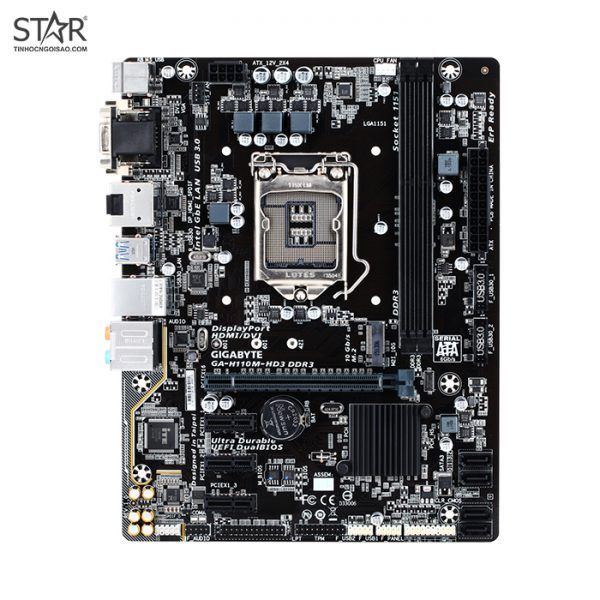 Mainboard Gigabyte H110M DDR3 QSD