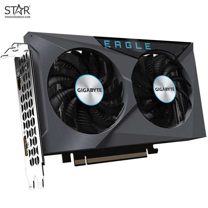 VGA Radeon RX 6500 XT 4GB GDDR6 Gigabyte EAGLE (GV-R65XTEAGLE-4GBD)