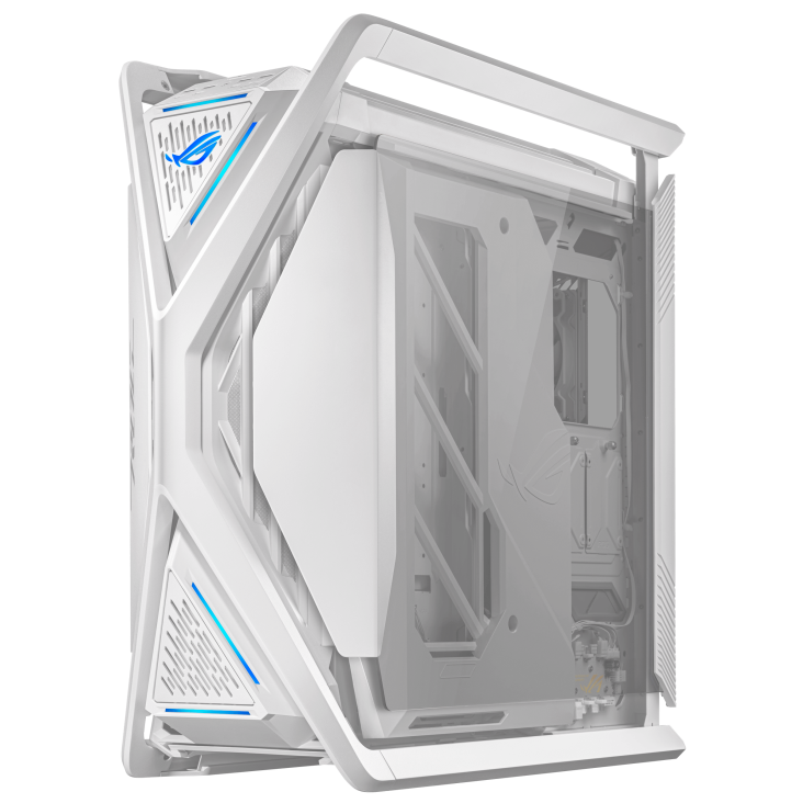 Thùng máy Case Asus ROG Hyperion GR701 White | Trắng, kèm sẵn 4 fan