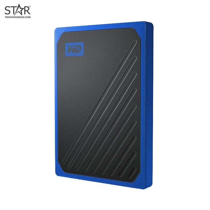 Ổ cứng HDD Di Động 500GB WD My PassPort Go SSD Portable Storage (WDBMCG5000ABT-WESN) (Xanh)