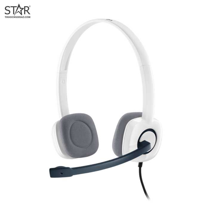Tai Nghe Logitech H150 STEREO HEADSET (Trắng)