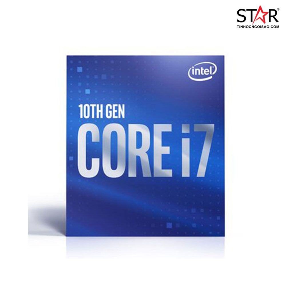 CPU Intel Core I7 10700K | LGA1200, Turbo 5.10 GHz, 8C/16T, 16MB, Box Chính Hãng