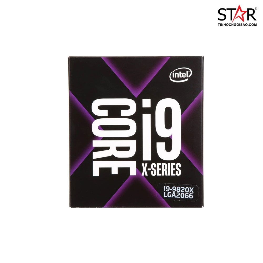 CPU Intel Core i9 9820X (3.30GHz, 16.5M, 10 Cores 20 Threads) Box Chính Hãng