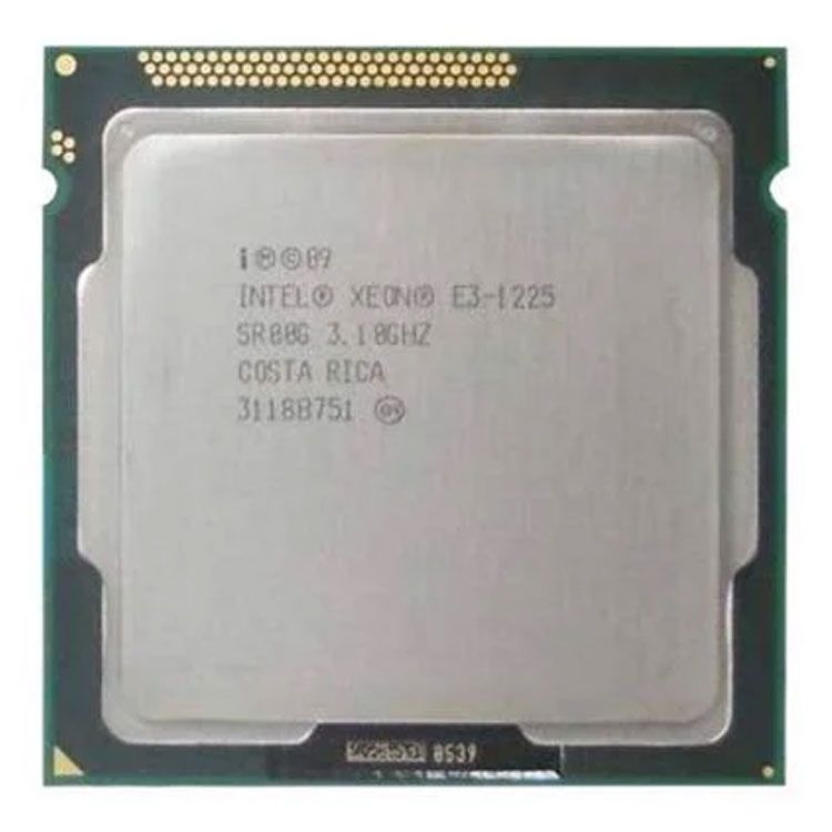 CPU Intel Xeon E3 1225 (3.40GHz, 8M, 4 Cores 4 Threads) TRAY chưa gồm Fan