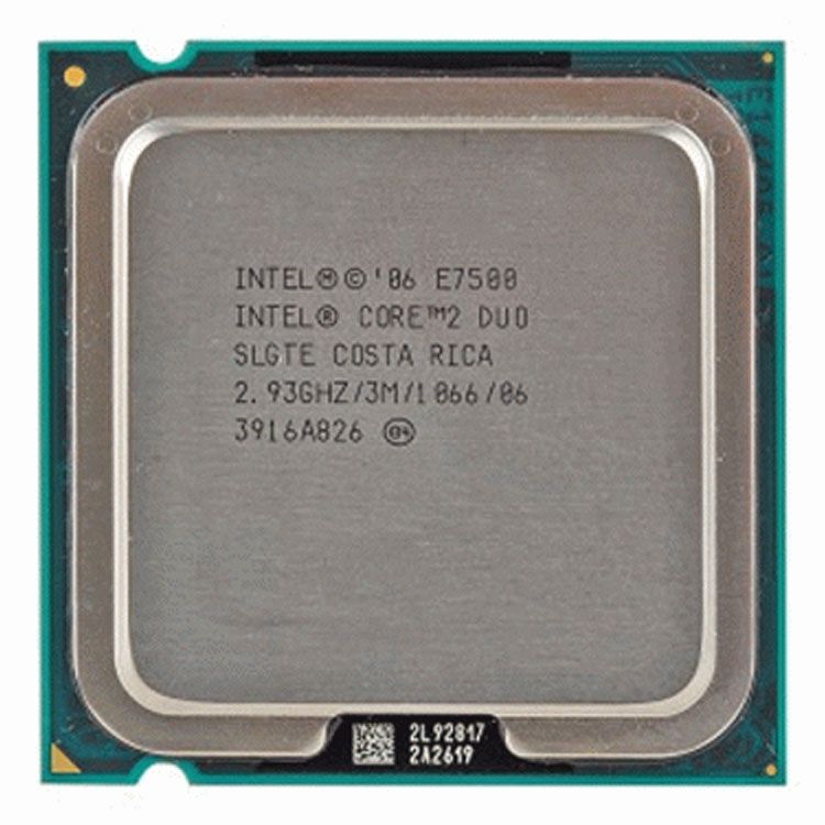 CPU Duo E7500 Tray