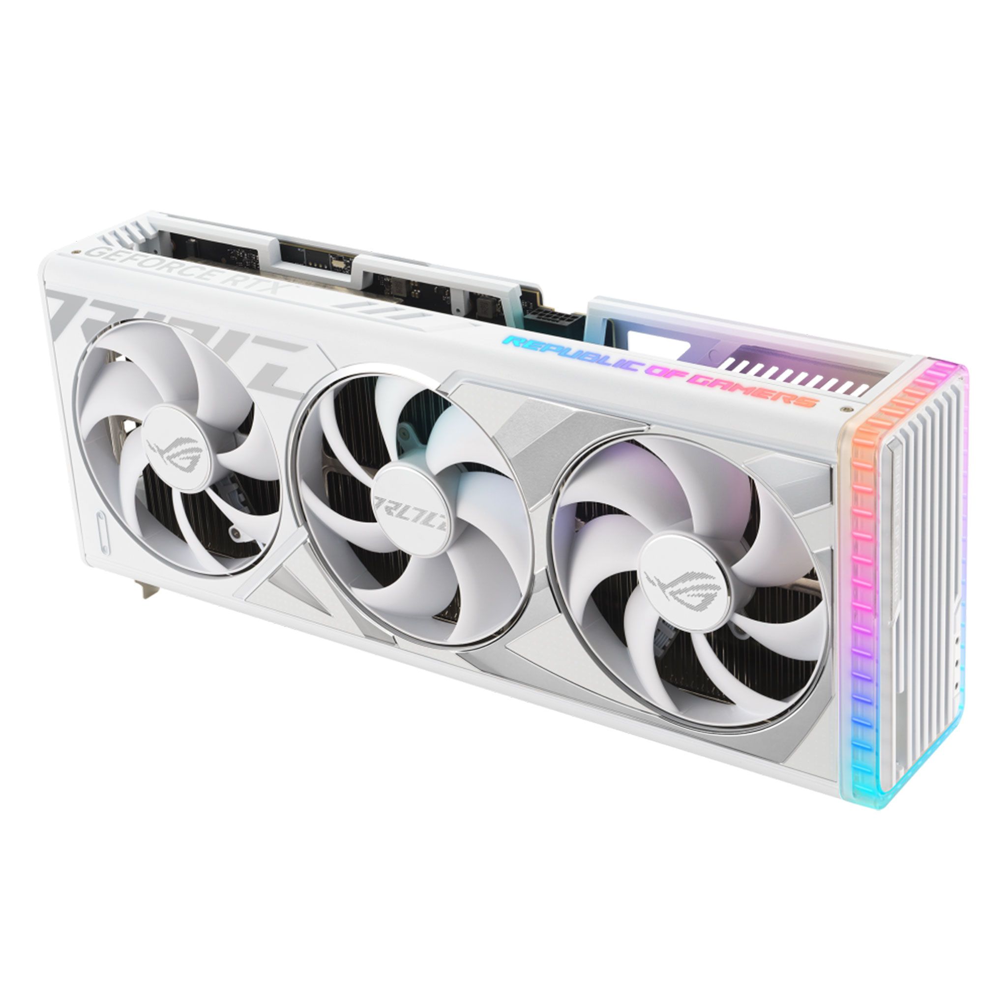 Card màn hình VGA ASUS ROG Strix GeForce RTX 4090 24GB GDDR6X White OC Edition (ROG-STRIX-RTX4090-O24G-WHITE)