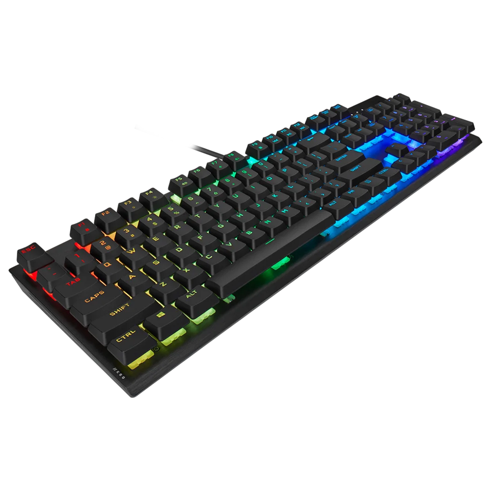 Bàn Phím Cơ Corsair K60 Pro RGB Low Profile Cherry MX Viola (CH-910D019-NA)