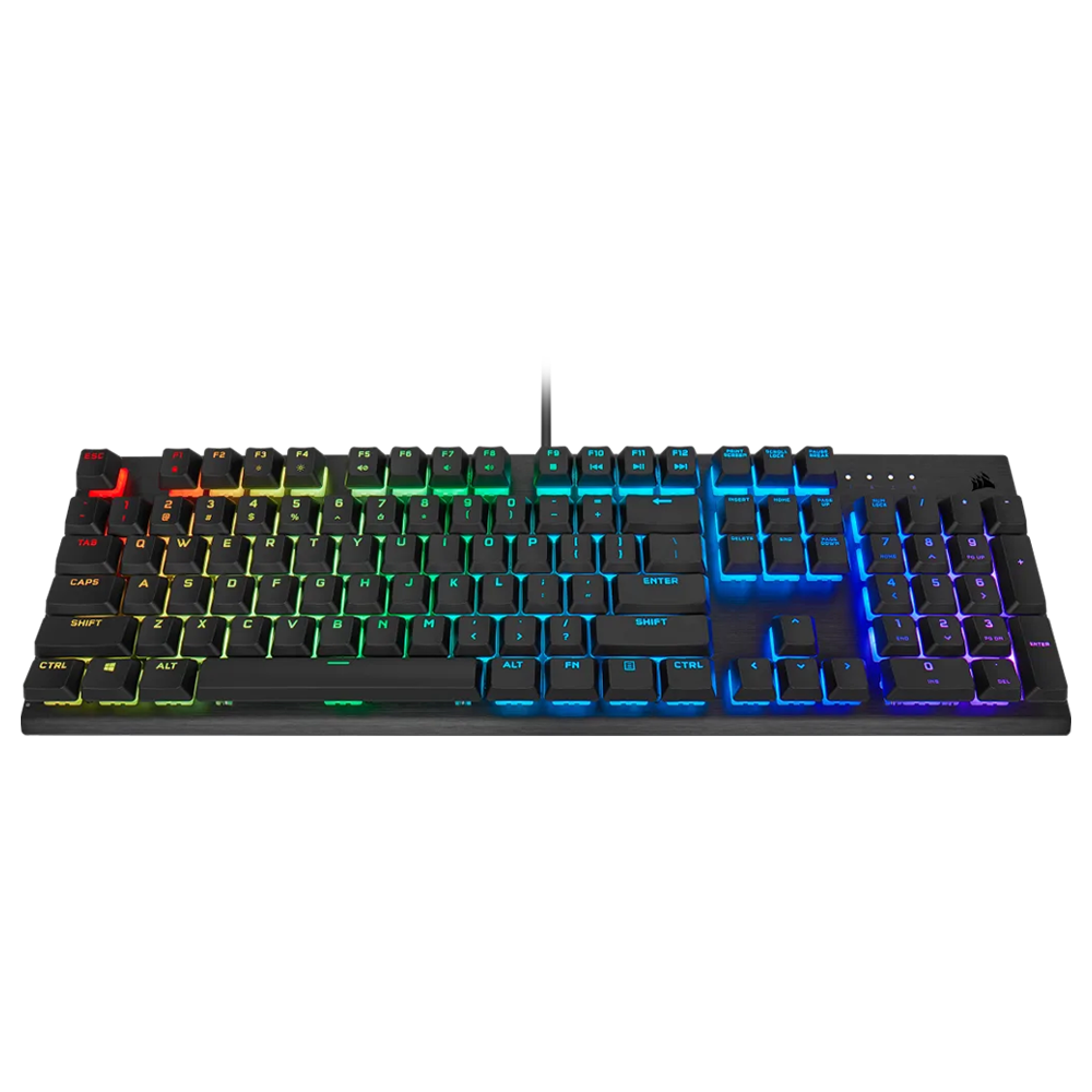 Bàn Phím Cơ Corsair K60 Pro RGB Low Profile Cherry MX Viola (CH-910D019-NA)