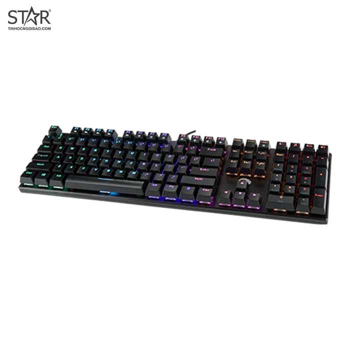 Bàn phím cơ Gaming DAREU EK810 (Brown Switch) - Black (Multi-LED)