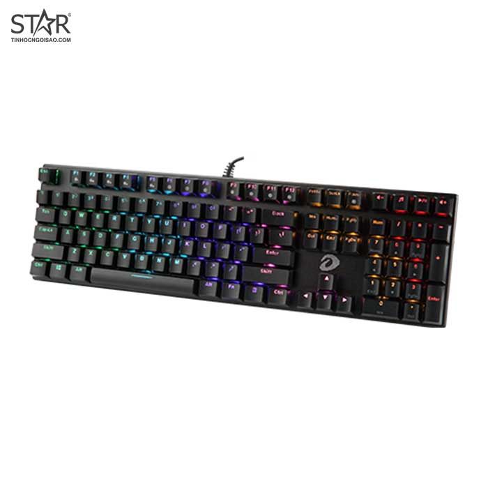 Bàn phím cơ Gaming DAREU EK810 (Red Switch) - Black (Multi-LED)