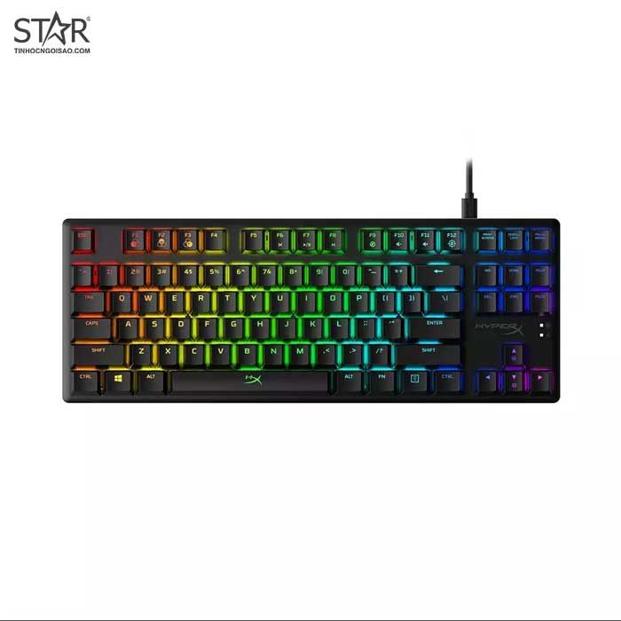 Bàn Phím Cơ HP HyperX Alloy Origins Core – Aqua Switch TKL (4P5P1AA)