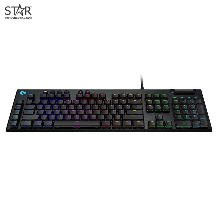 Bàn Phím Cơ Logitech G813 GL Tactile Lightsync RGB (Đen)