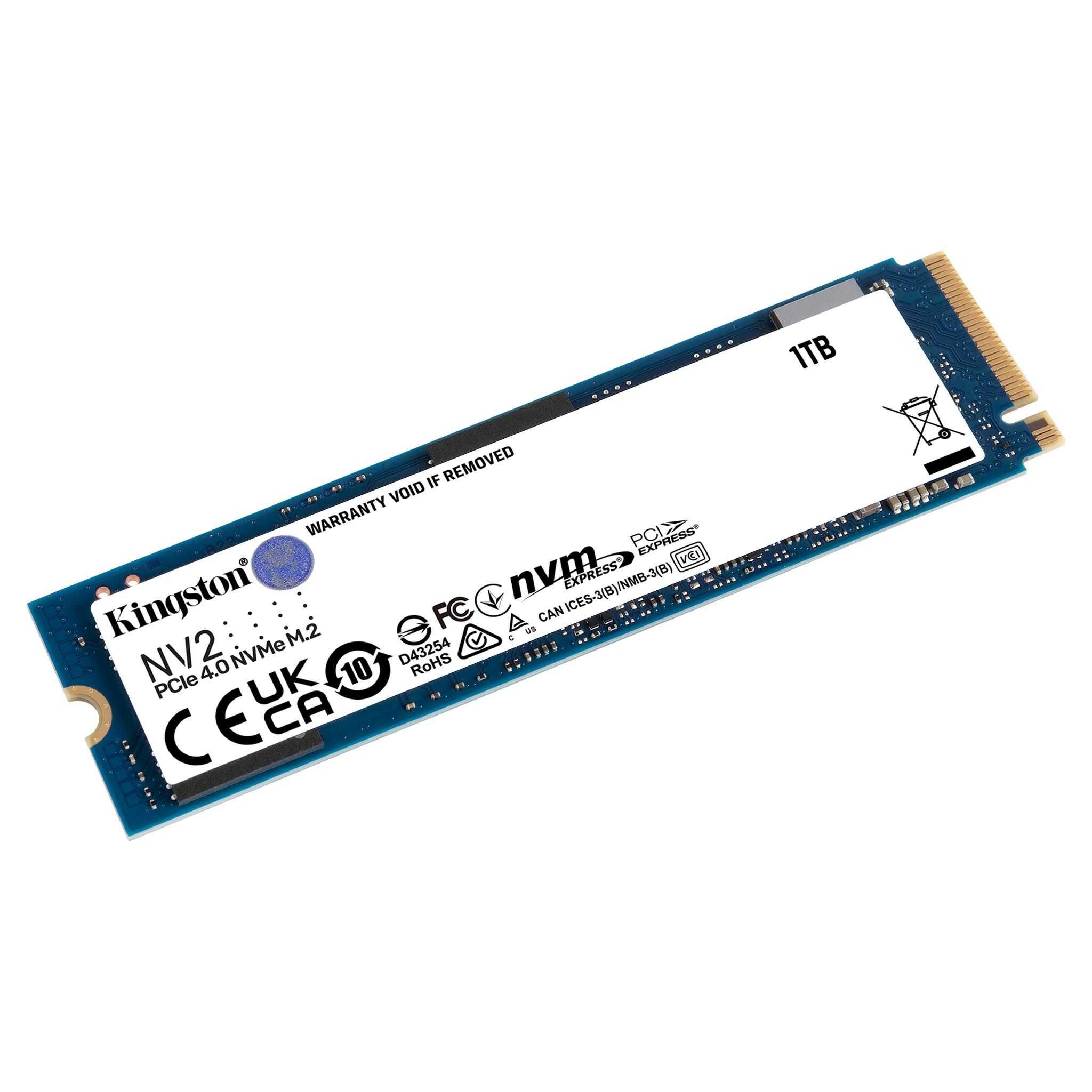 Ổ Cứng SSD 1TB Kingston NV2 | PCIe Gen4, M.2 NVMe, SNV2S/1000G