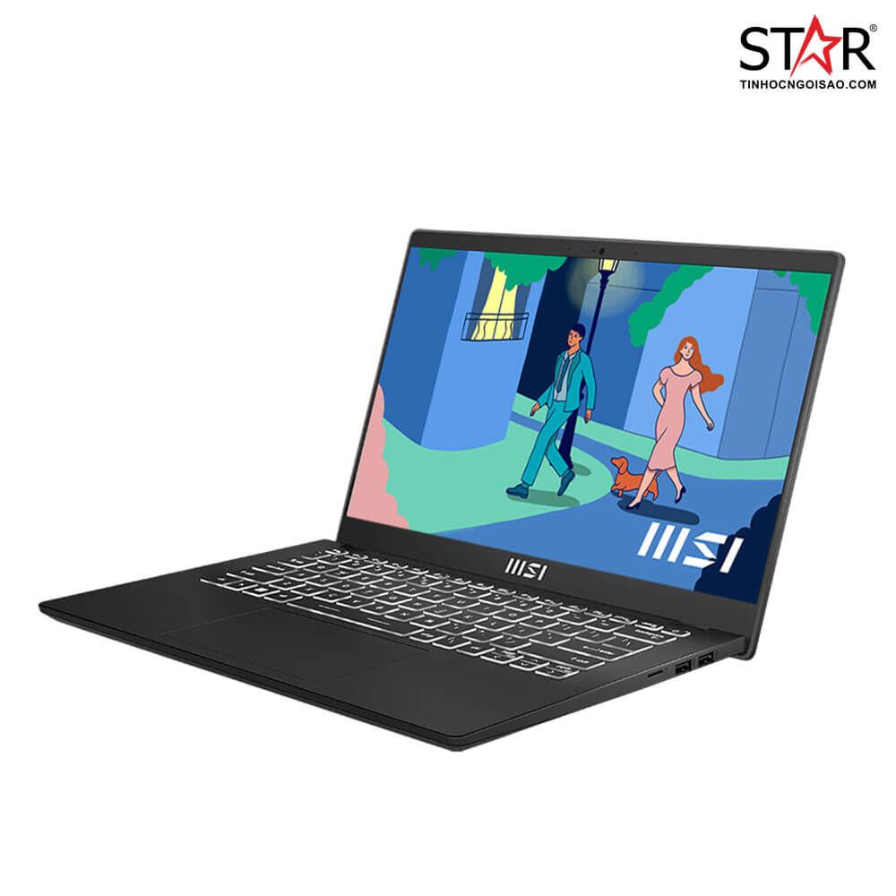 Laptop MSI Modern 14 C13M 607VN | i7-1355U | 16GB | 512GB SSD | UMA | 14 inch FHD | Win11 (Đen)