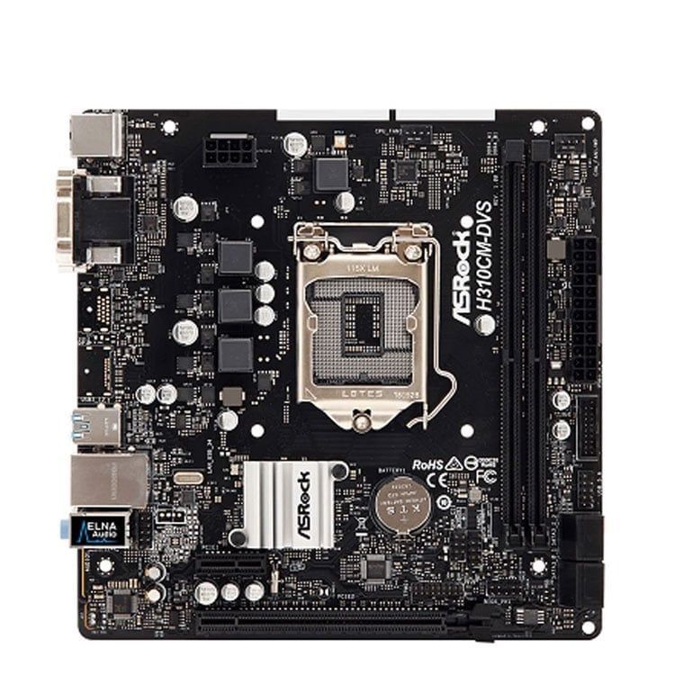 Mainboard ASROCK H310CM DVS (Socket 1151, M-ATX, 2 khe ram) (QSD)