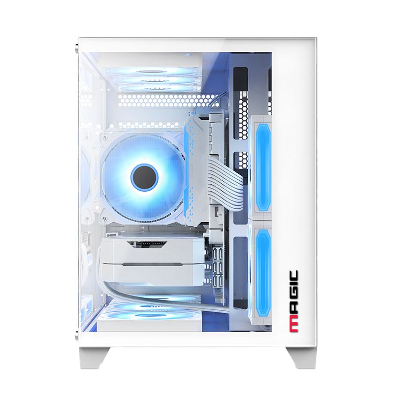 Thùng máy Case MAGIC Aqua-M Ultra Plus White | Full M-ATX