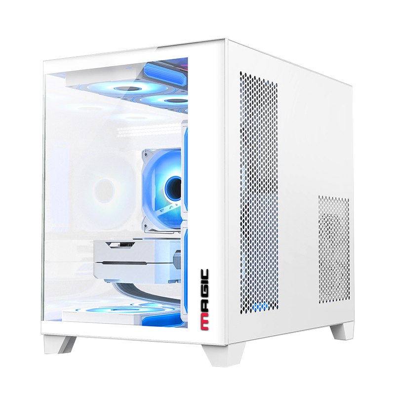 Thùng máy Case MAGIC Aqua-M Ultra Plus White | Full M-ATX