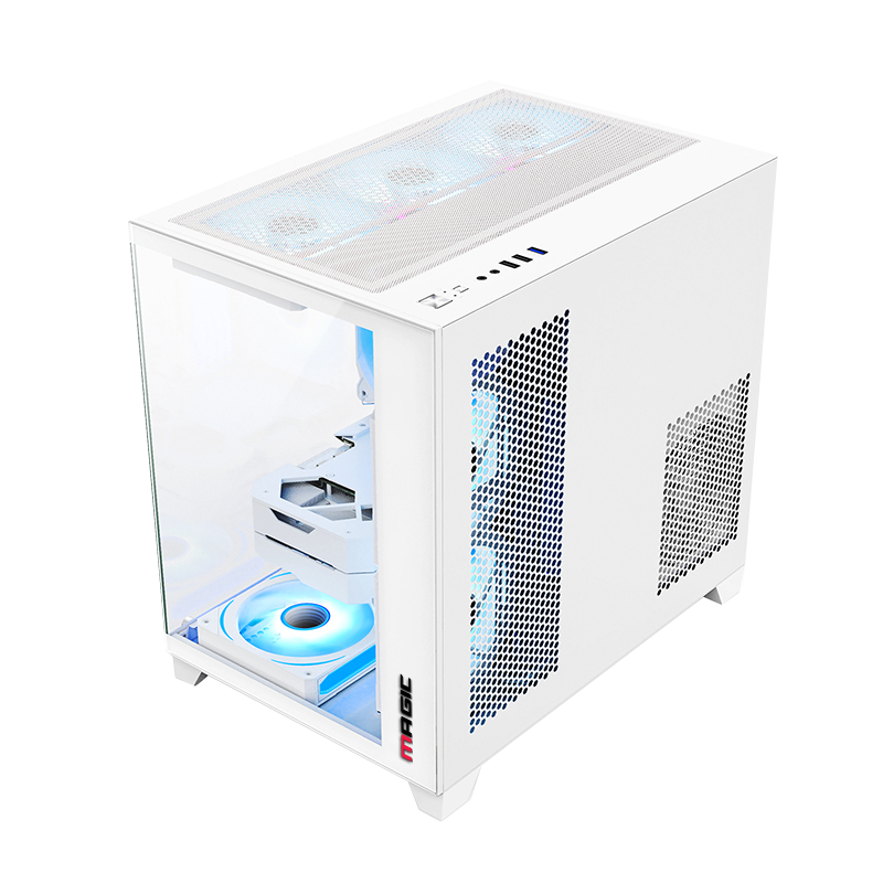 Thùng máy Case MAGIC Aqua-M Ultra Plus White | Full M-ATX