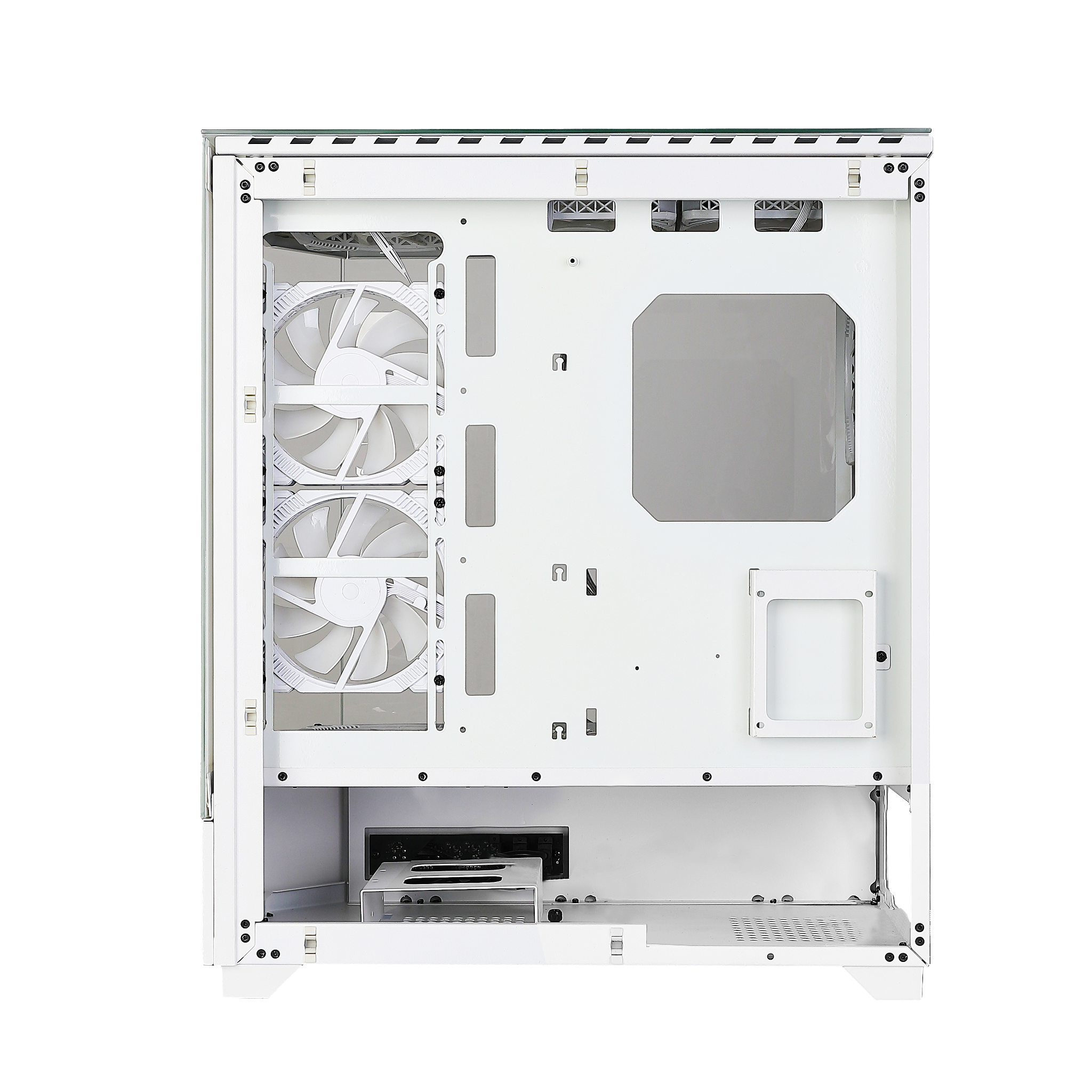 Thùng máy Case Magic Vila Ultra - Trắng | E-ATX, không Fan