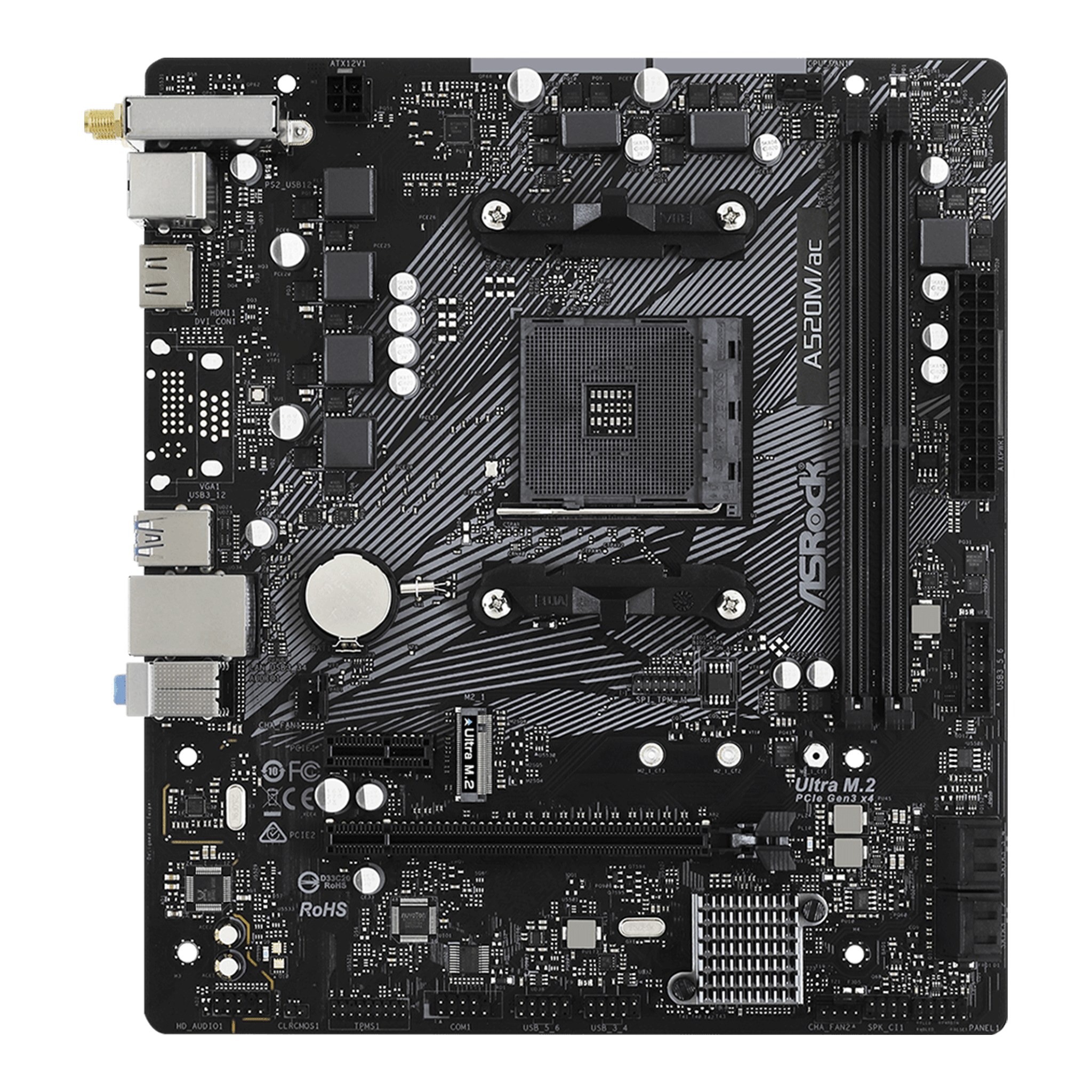 Mainboard ASRock 520M/AC