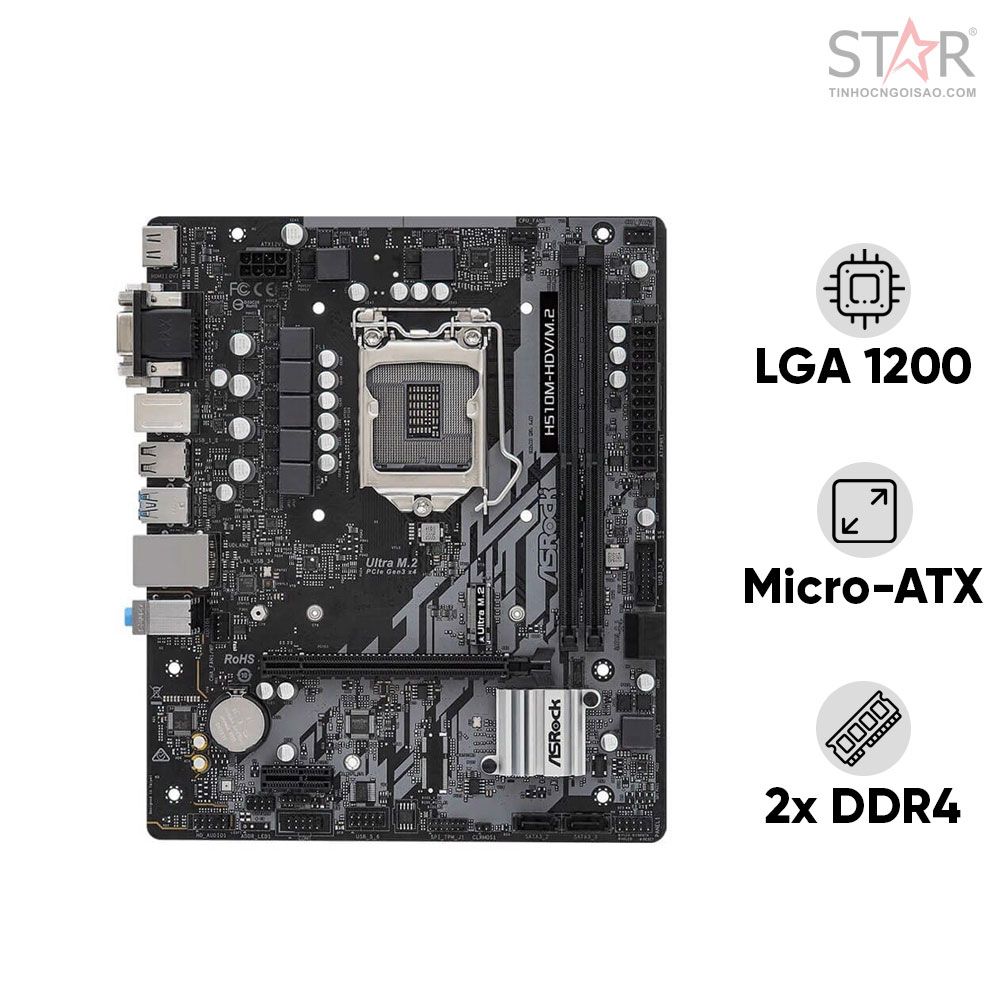 Mainboard Asrock B560M HDV M.2