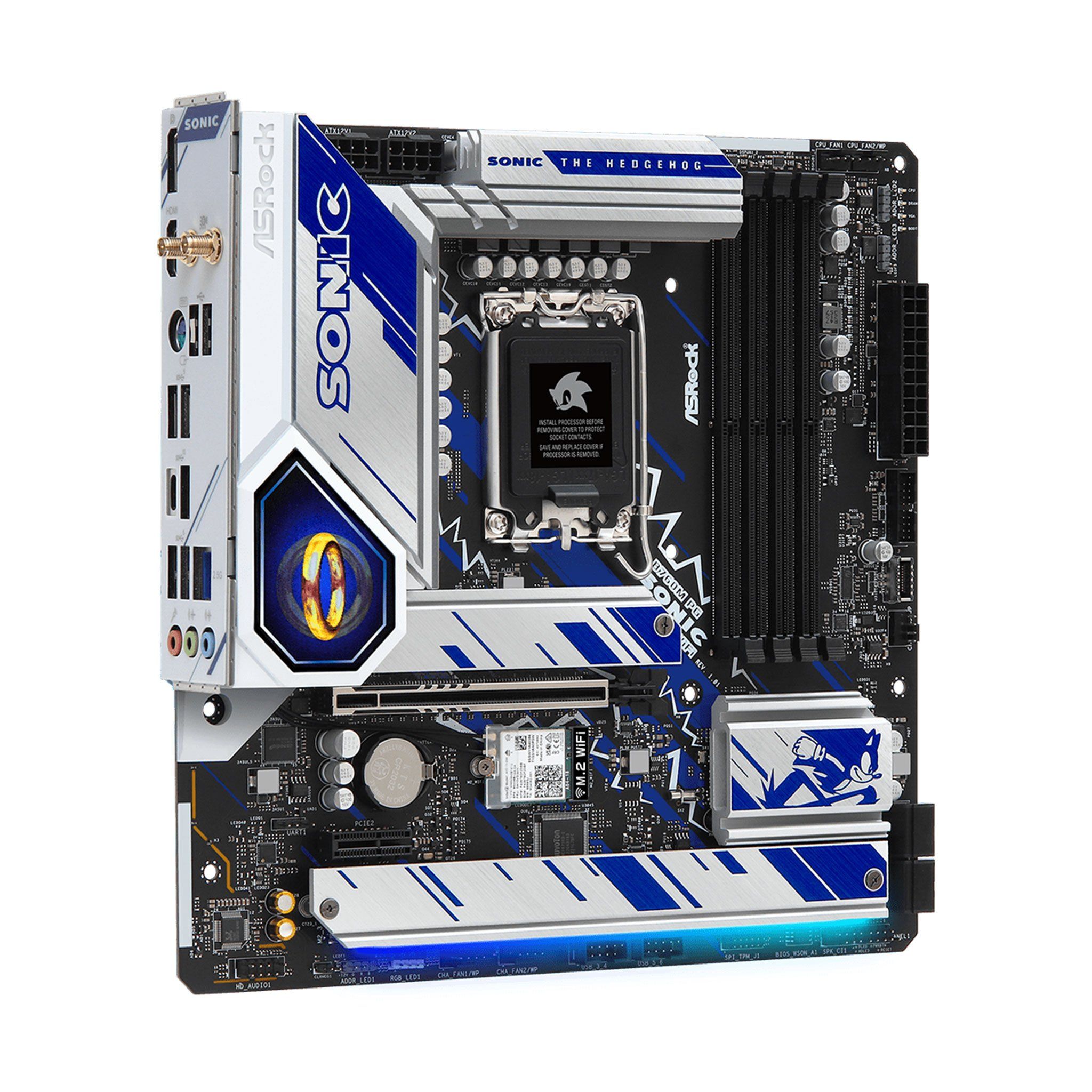 Mainboard ASRock B760M PG Sonic WiFi | Intel B760, Socket 1700, Micro ATX, 4 khe DDR5