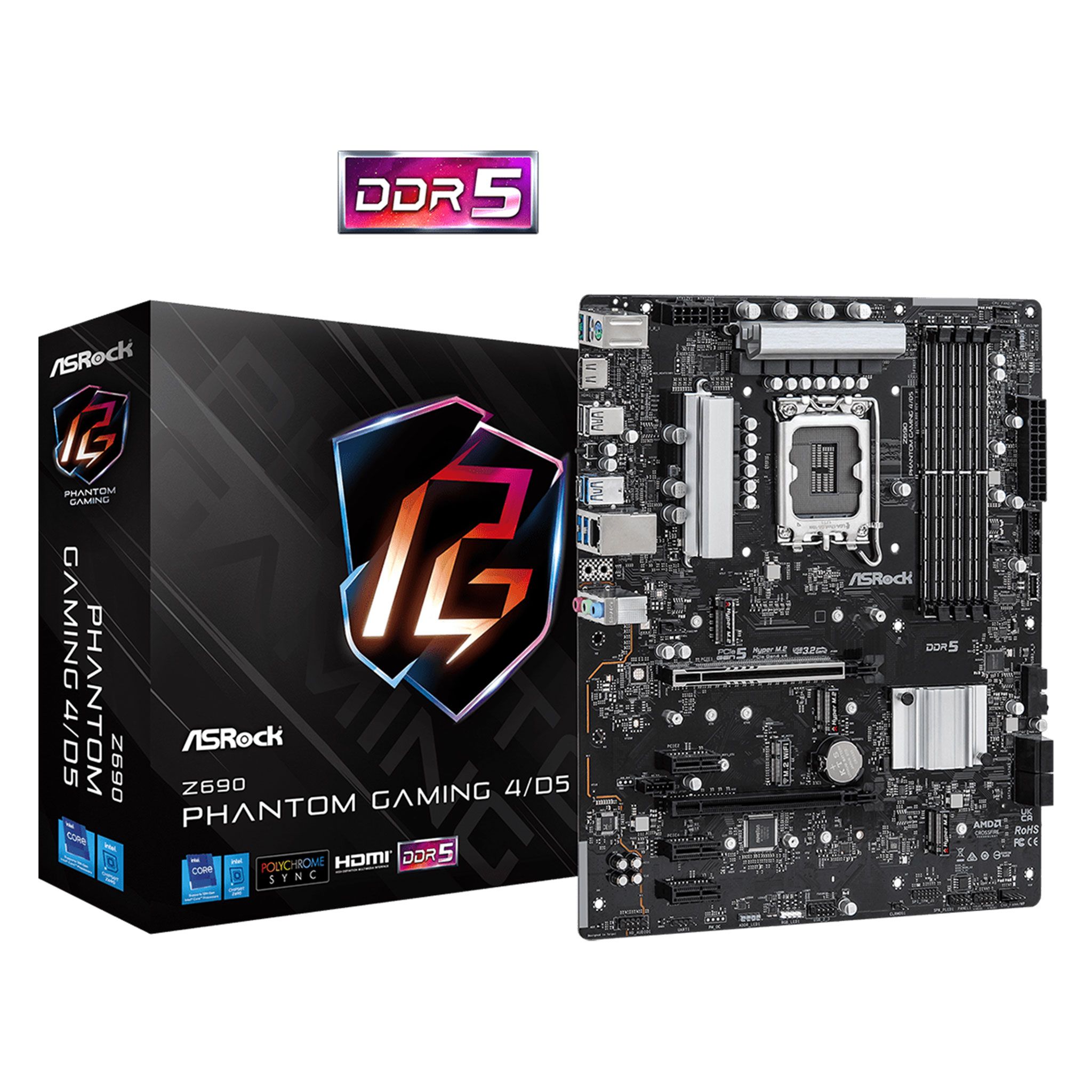 Mainboard ASRock Z690 Phantom Gaming 4/D5