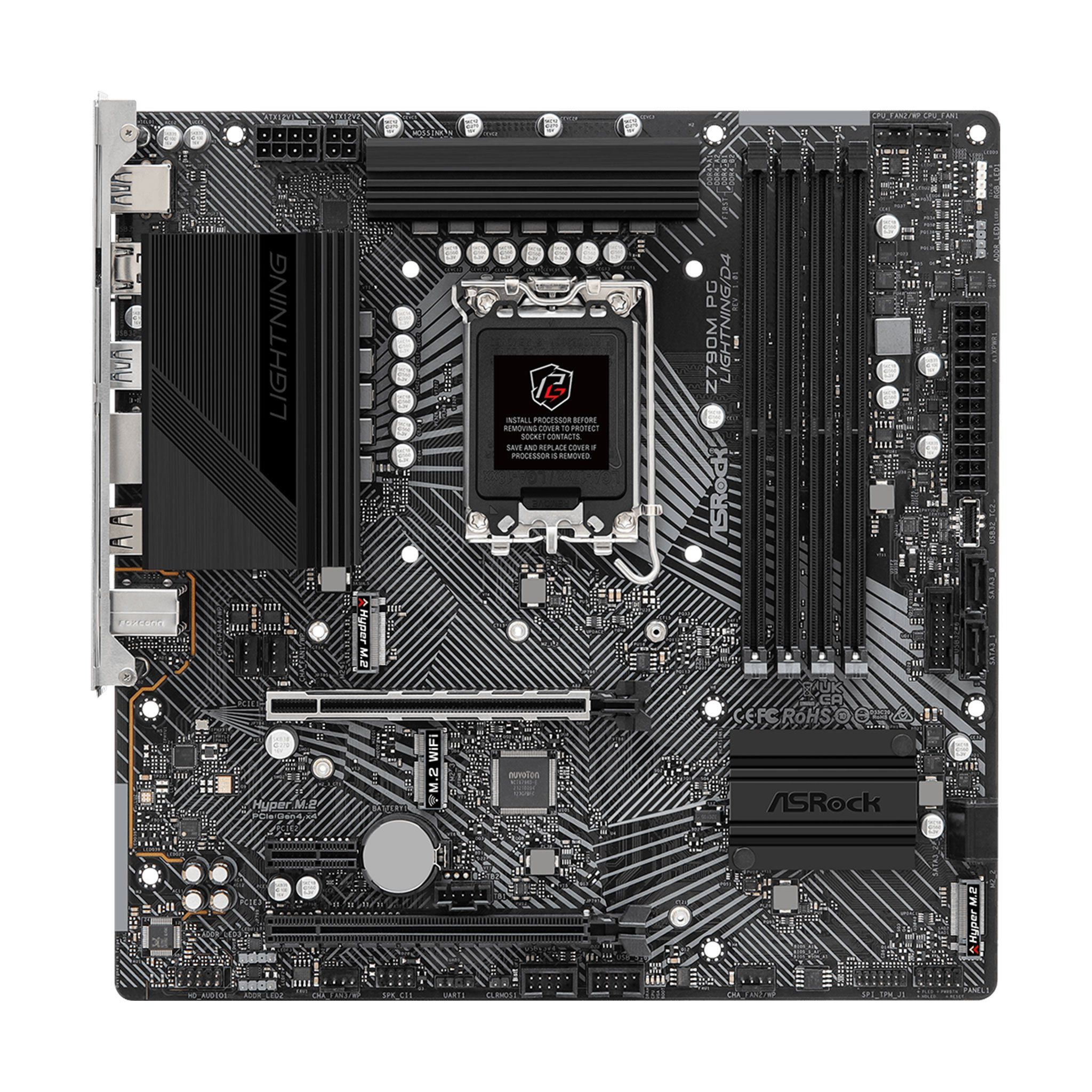 Mainboard ASRock Z790M PG Lightning/D4