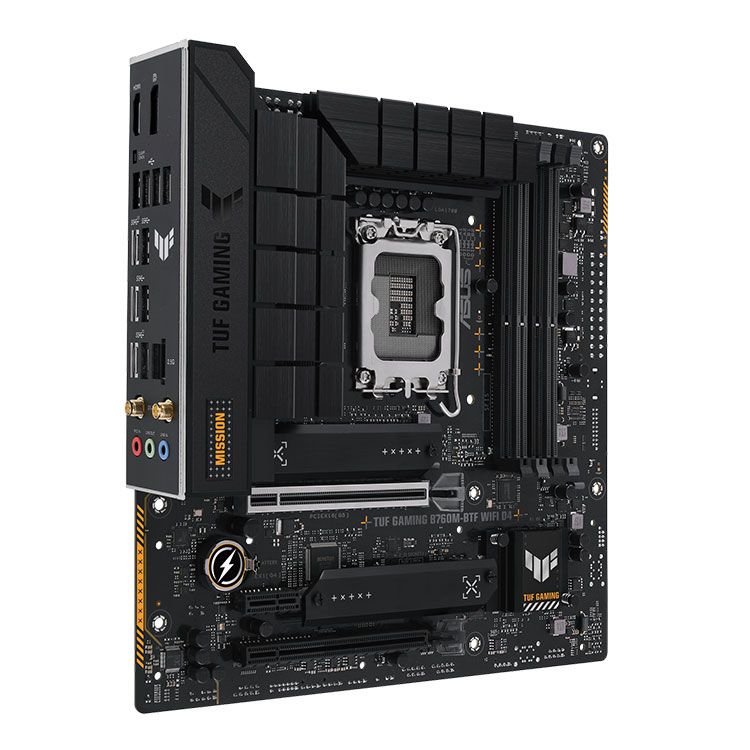 Mainboard Asus TUF Gaming B760M-BTF WIFI D4 90MB1E50-M0EAY0 | Intel B760, Socket 1700, micro ATX, 4 khe DDR4