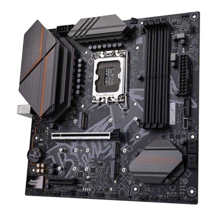 Mainboard Colorful BATTLE-AX B760M-PLUS D5 V20 | Intel B760, LGA 1700, M-ATX, 4 khe DDR5