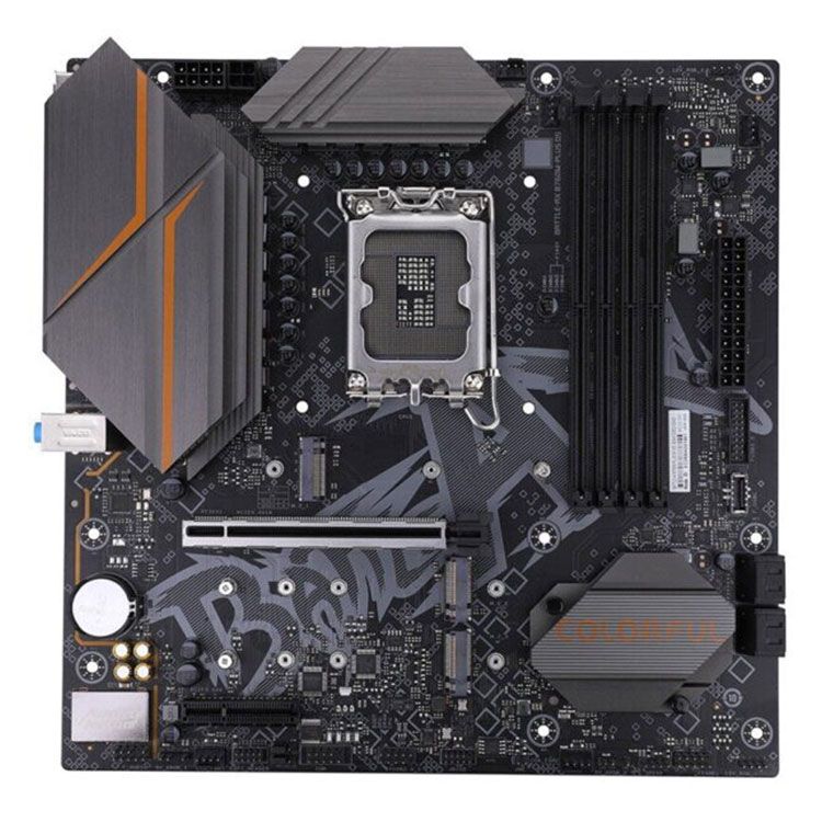 Mainboard Colorful BATTLE-AX B760M-PLUS D5 V20 | Intel B760, LGA 1700, M-ATX, 4 khe DDR5