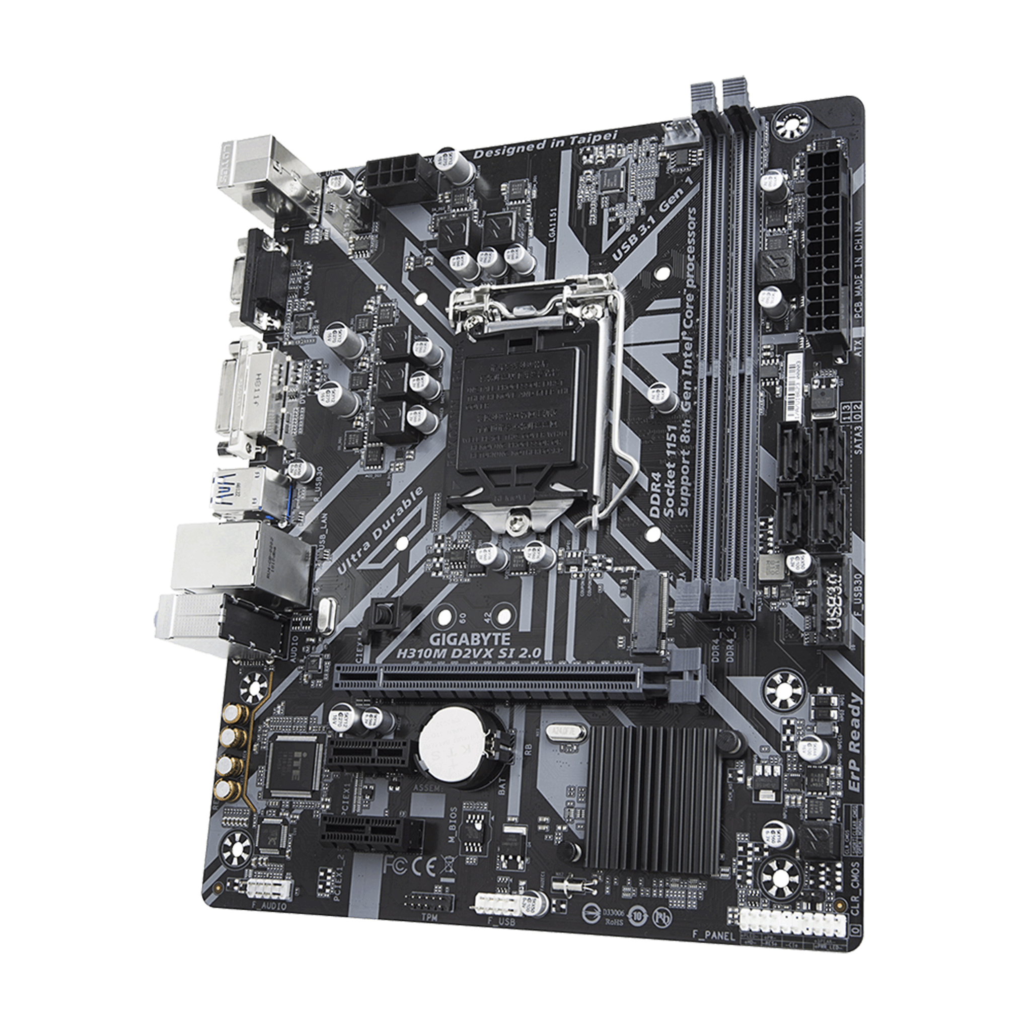 Mainboard Gigabyte H310M D2VX-SI 2.0 (Không Box)