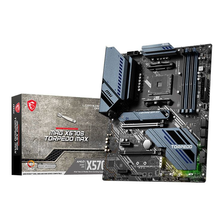 Mainboard MSI MAG X570S TORPEDO MAX | AMD X570, Socket AM4, ATX, 4 khe DDR4