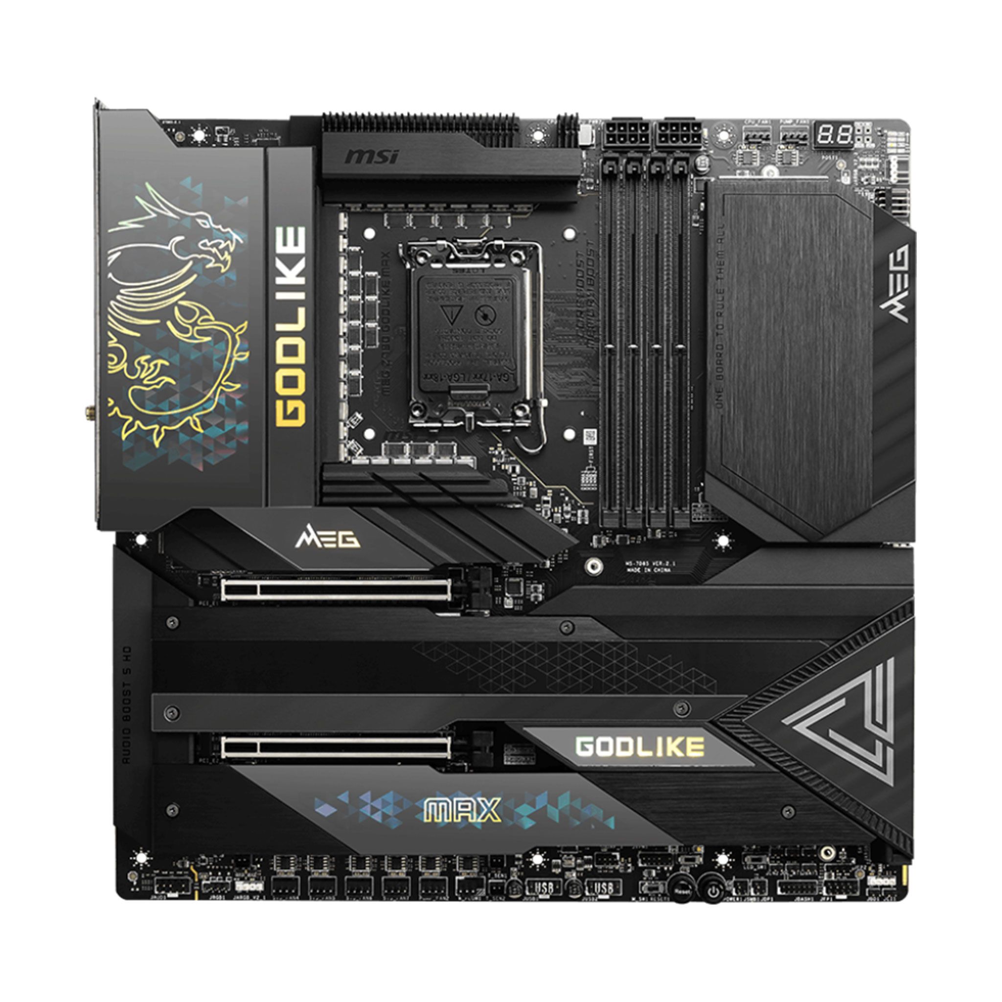 Mainboard MSI MEG Z790 GODLIKE MAX | Intel Z790, Socket 1700, E-ATX, 4 khe DDR5