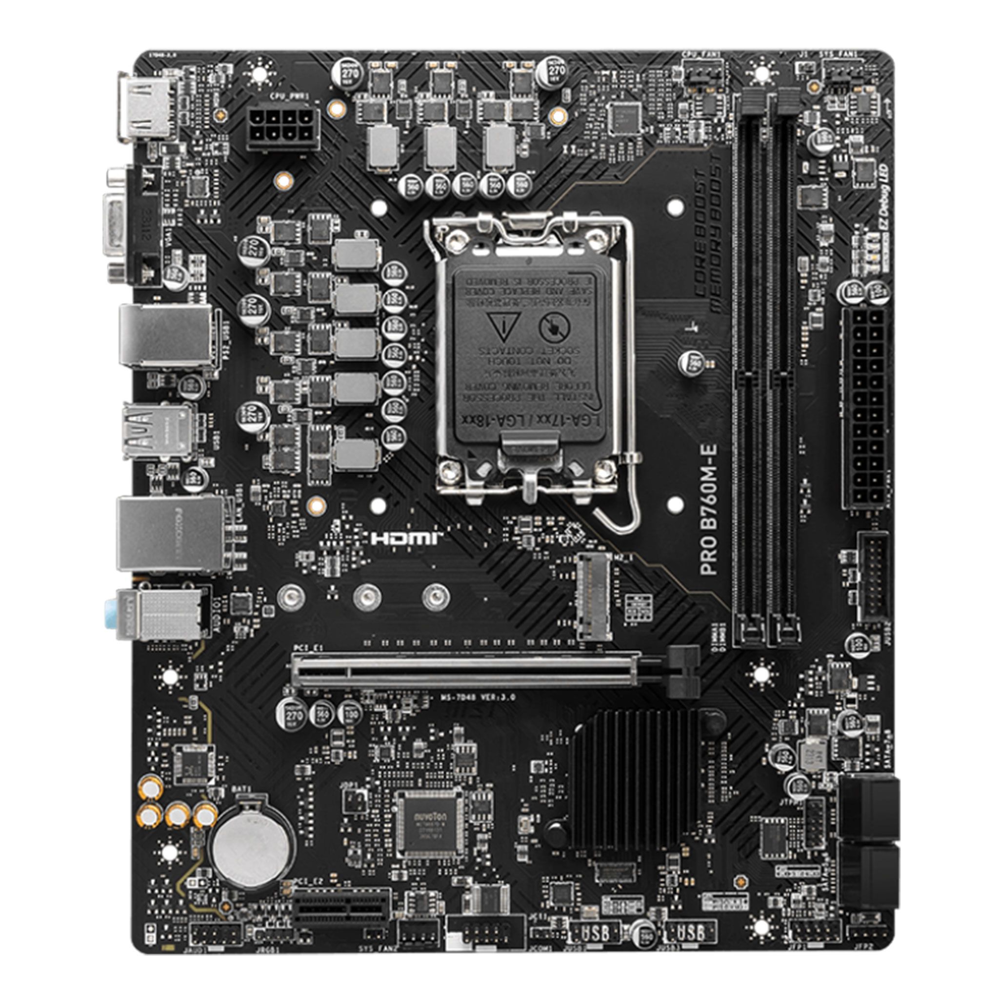 Mainboard MSI PRO B760M-E