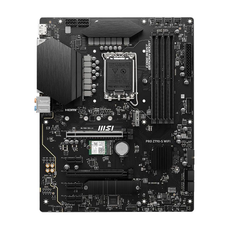 Mainboard MSI PRO Z790-S WIFI | Intel Z790, Socket 1700, ATX, 4 khe DDR5