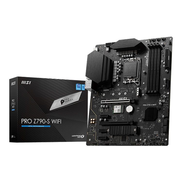 Mainboard MSI PRO Z790-S WIFI | Intel Z790, Socket 1700, ATX, 4 khe DDR5