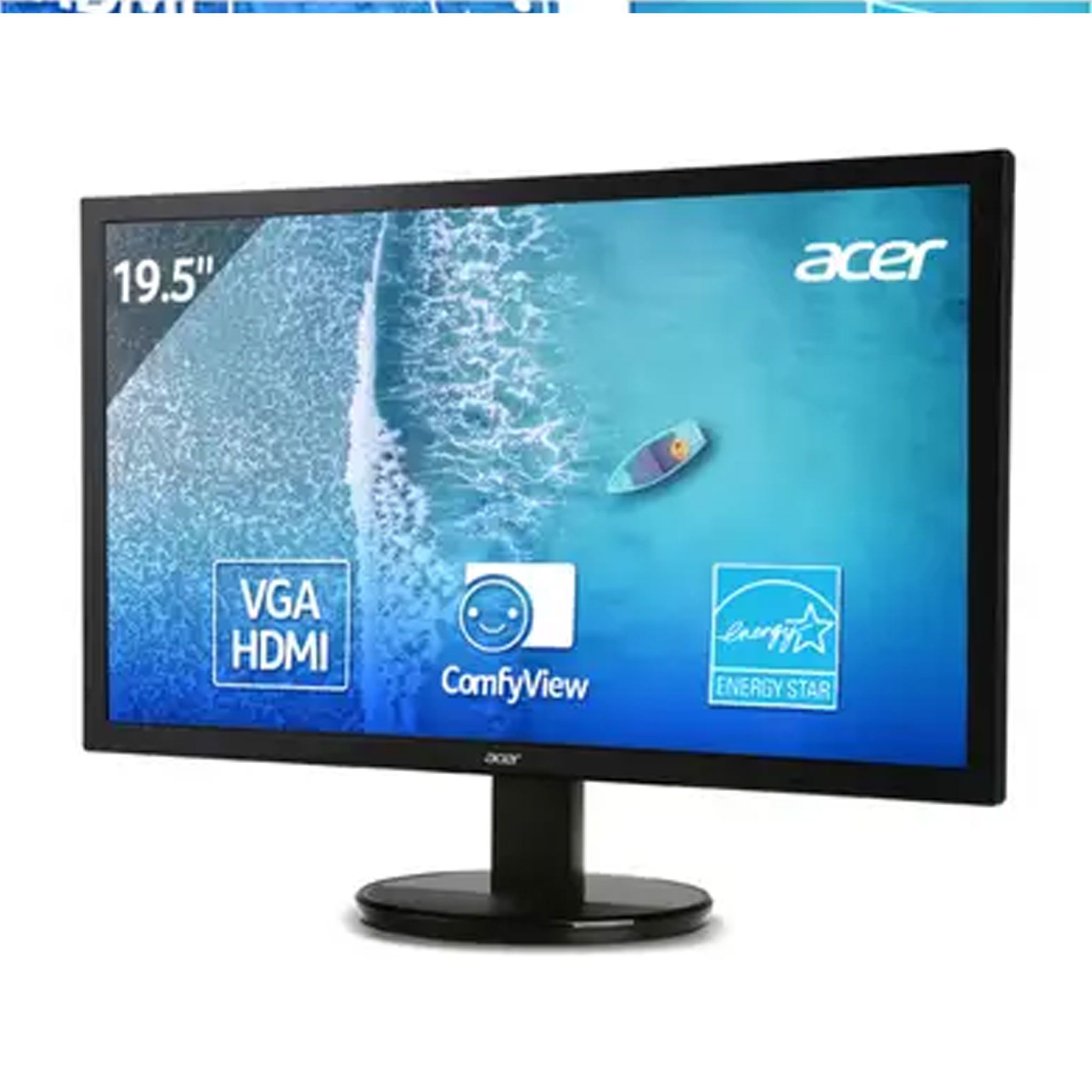 Màn hình Acer K202HQL | 19.5 inch, HD+, TN, 60Hz, 5ms, phẳng (UM.IX2SV.001)