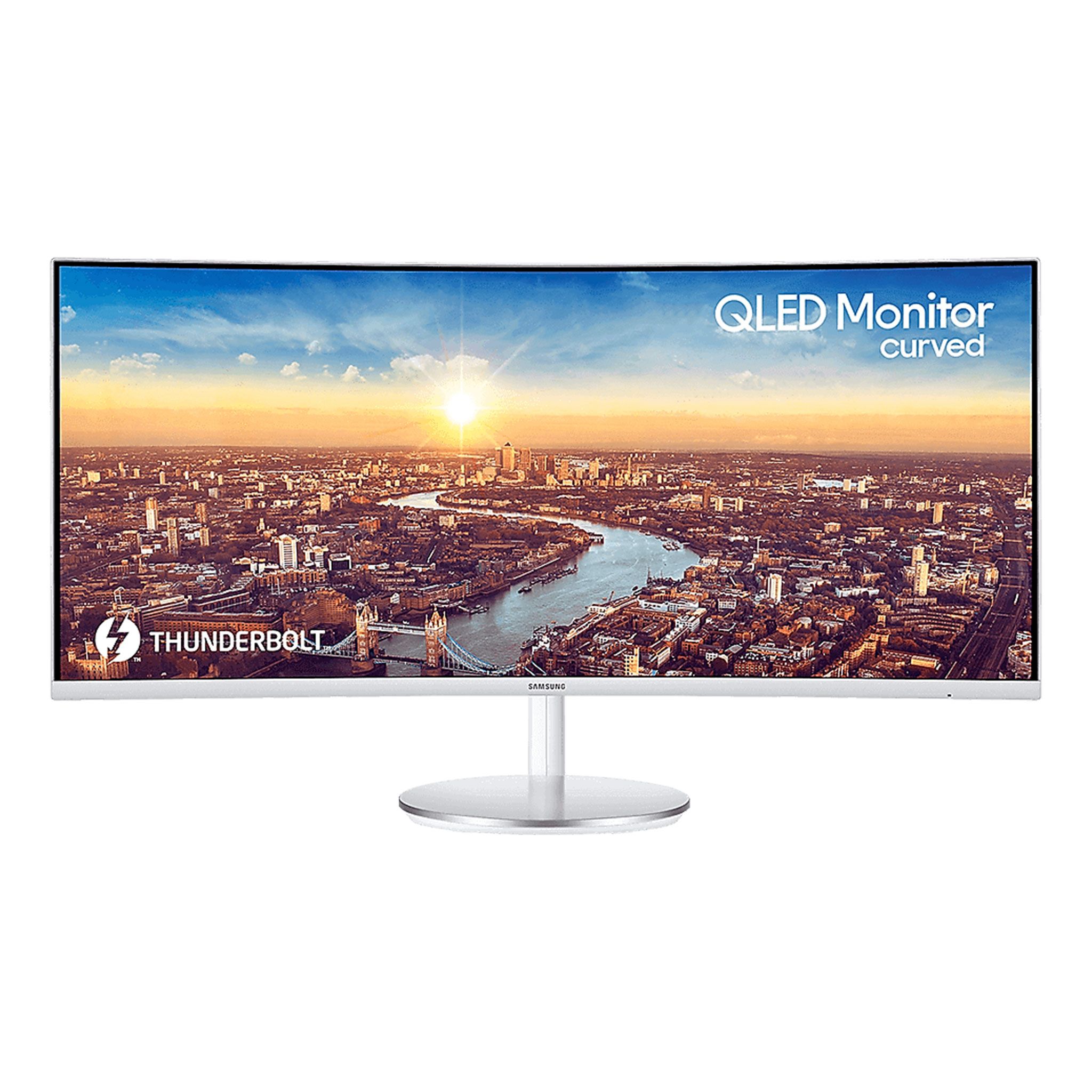 Màn hình Samsung QLED LC34J791WTE | 34 inch, WQHD, VA, 100Hz, 4ms, cong 1500R