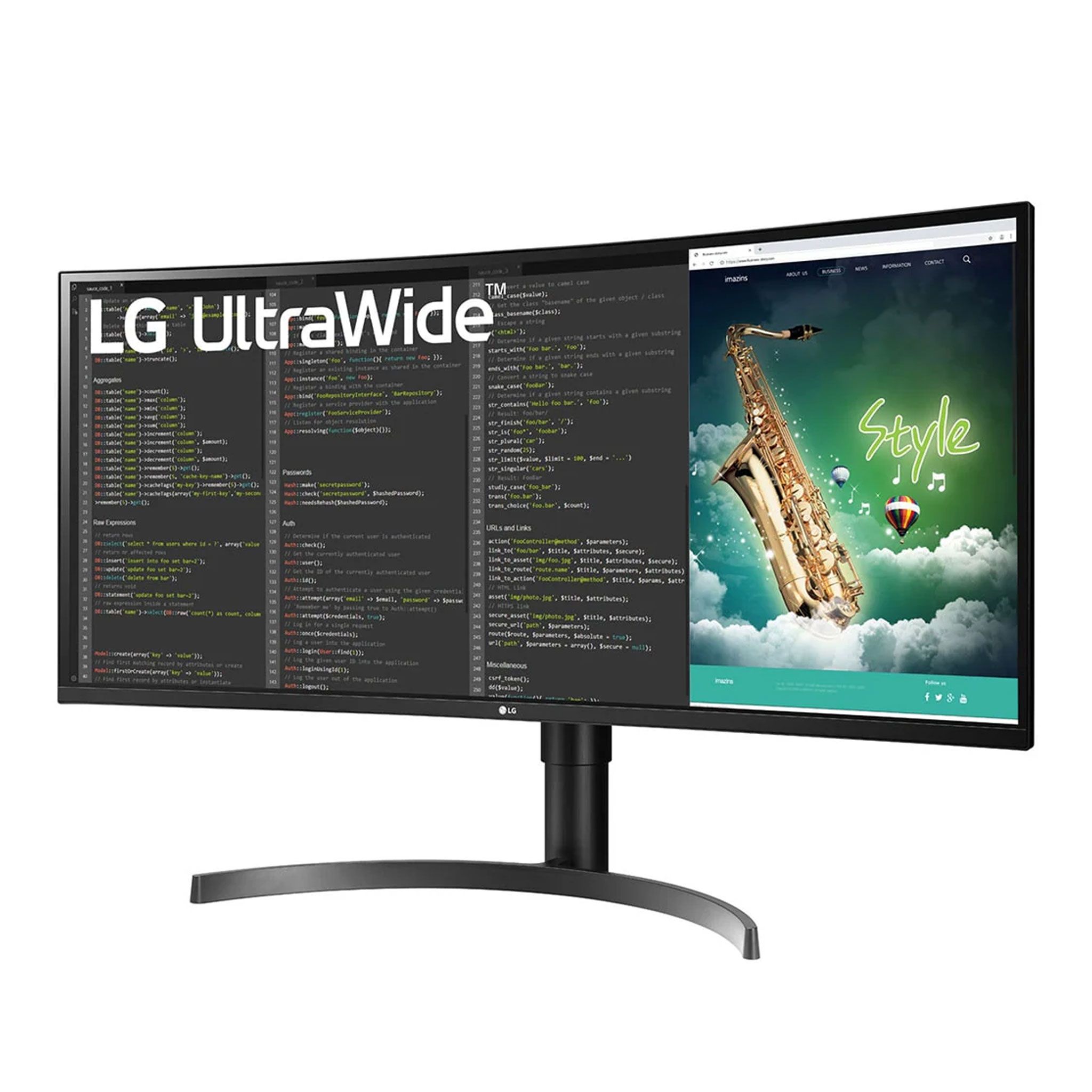 Màn hình UltraWide LG 35WN75CN-B | 35 inch, QHD, VA, 100Hz, 5ms, cong