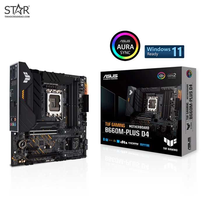 Mainboard Asus TUF GAMING B660M-PLUS D4