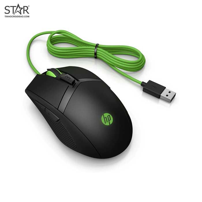 Chuột HP Pavilion Gaming Mouse 300 | Đen, 5000 DPI, USB