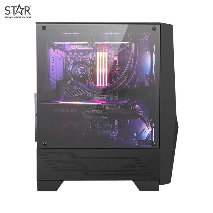 Thùng máy Case MSI MAG FORGE 100R Mid Tower (Tặng 3 Fan)