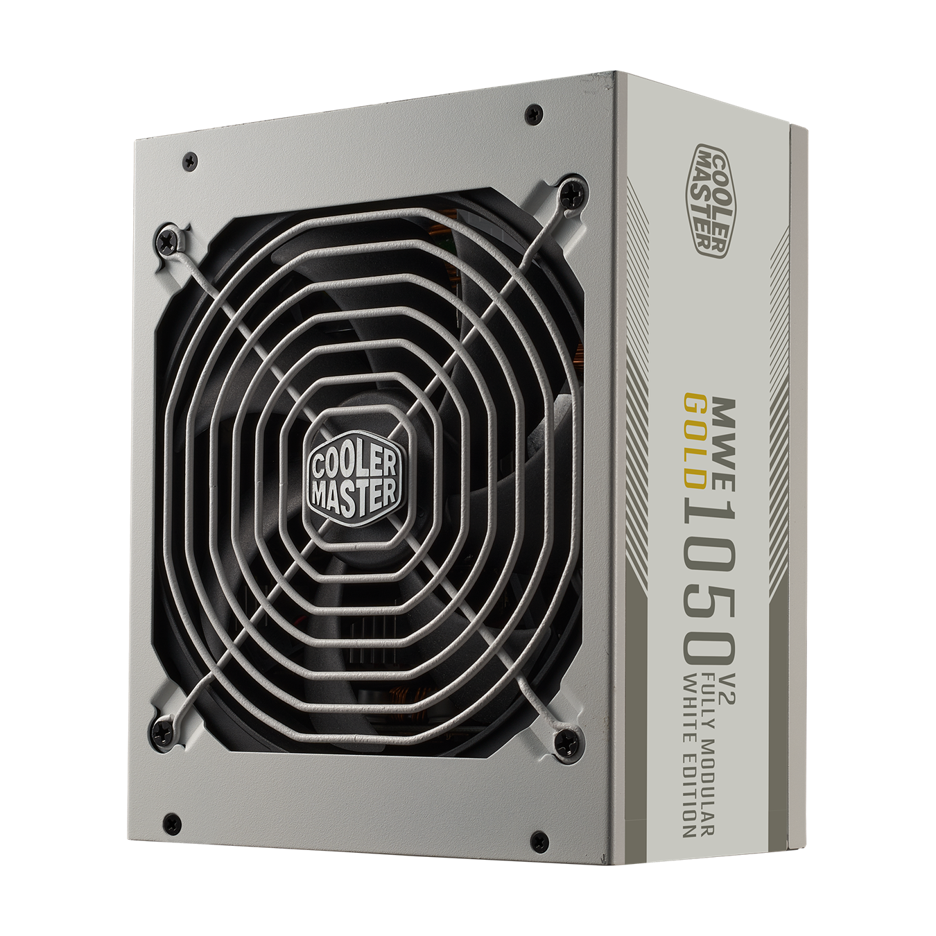 Nguồn máy tính Cooler Master MWE Gold 1050 - V2 ATX 3.0 White Version Nhập khẩu | 750W, 80 Plus Gold, Full Modular (MPE-A501-AFCAG-3G)