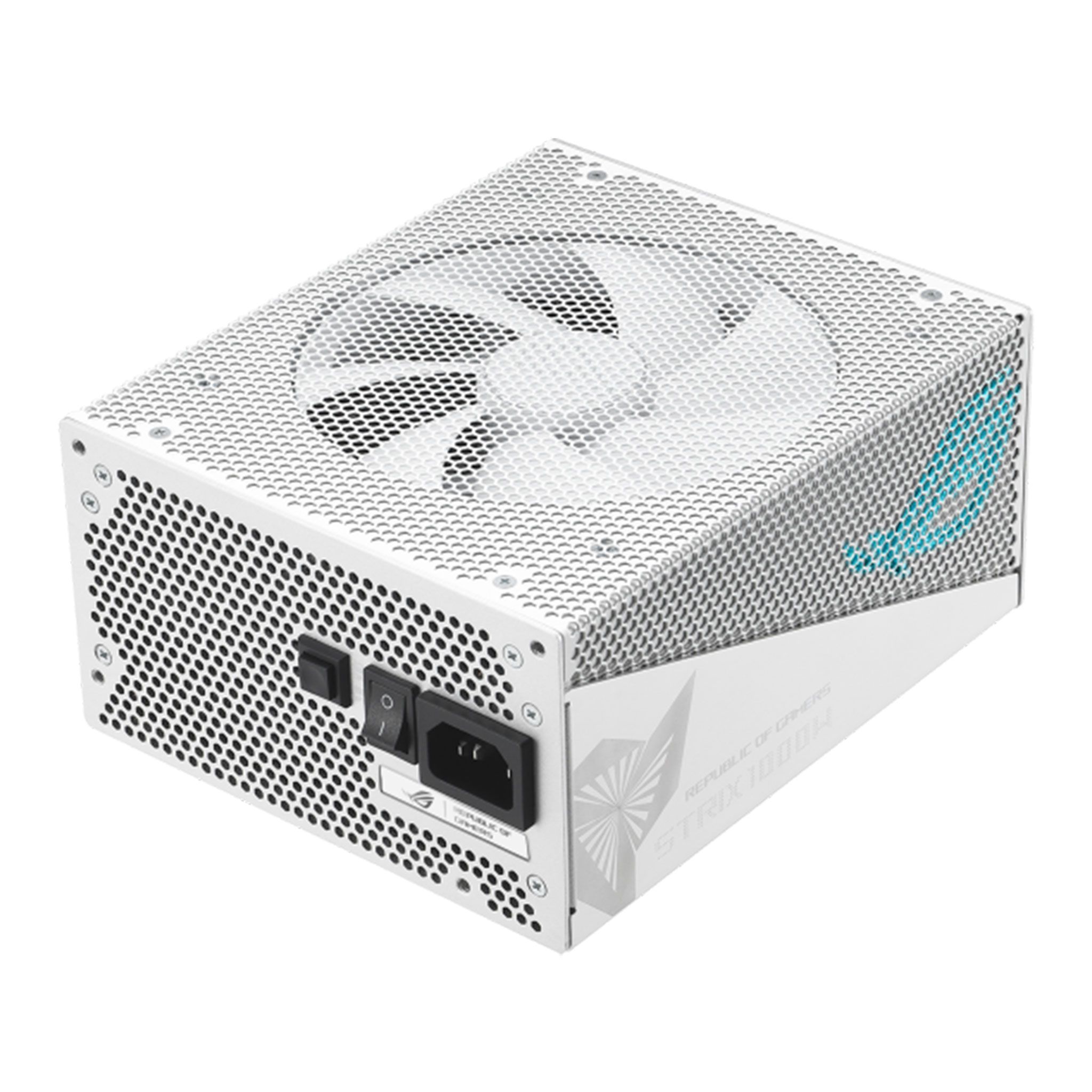 Nguồn ASUS ROG Strix 1000W Gold Aura White Edition - Trắng | 1000W, 80 Plus Gold, Full Modular, PCIe 5.0