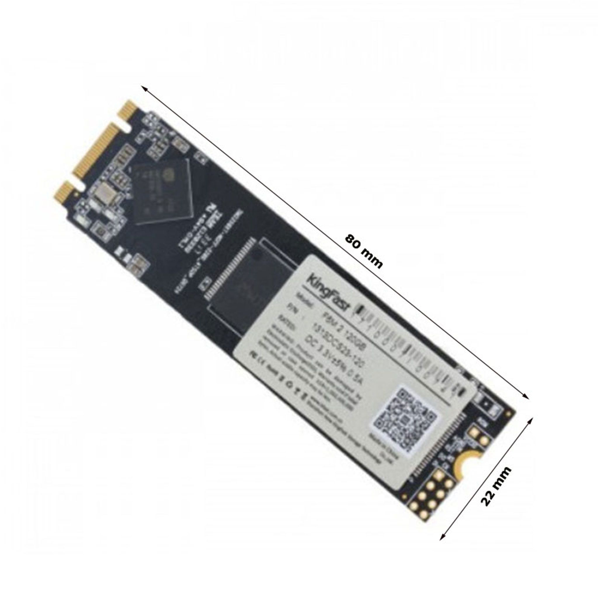 Ổ cứng SSD Kingfast F6M.2 256GB | M.2 SATA 2280, read 550MB/s, write 450MB/s