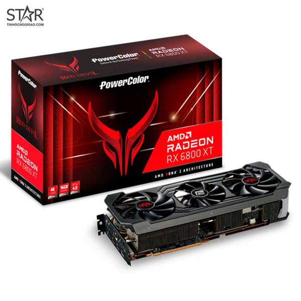 VGA Radeon RX6800XT 16G GDDR6 PowerColor Red Devil (AXRX 6800XT