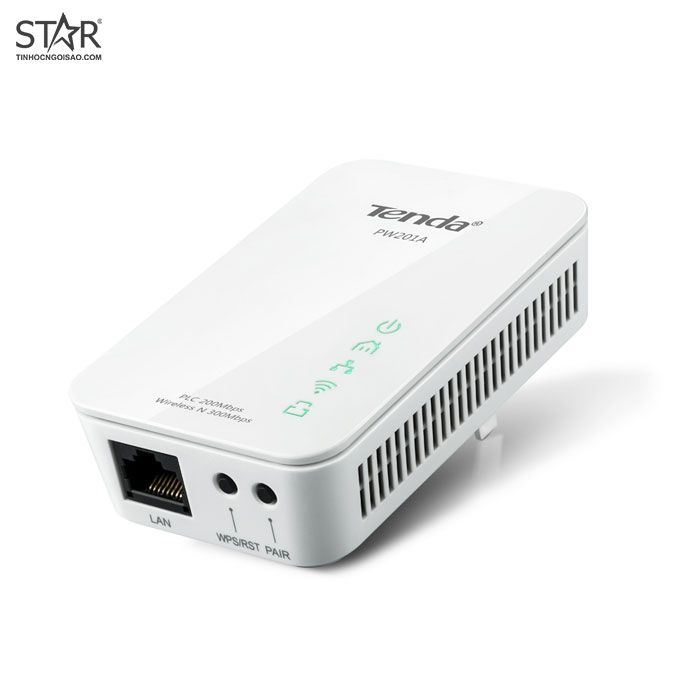 Phát Wifi Tenda PW201A 100Mbps (Truyền qua đường dây điện)