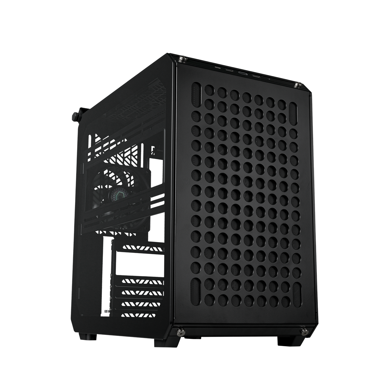 Thùng máy Case Cooler Master Qube 500 Flatpack Black Edition | Mid Tower, E-ATX